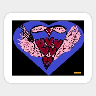 Angel Hearts. Sticker